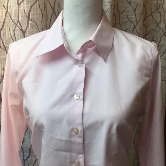 Kenar wrinkle resistant button down pale pink - Picture 2 of 6